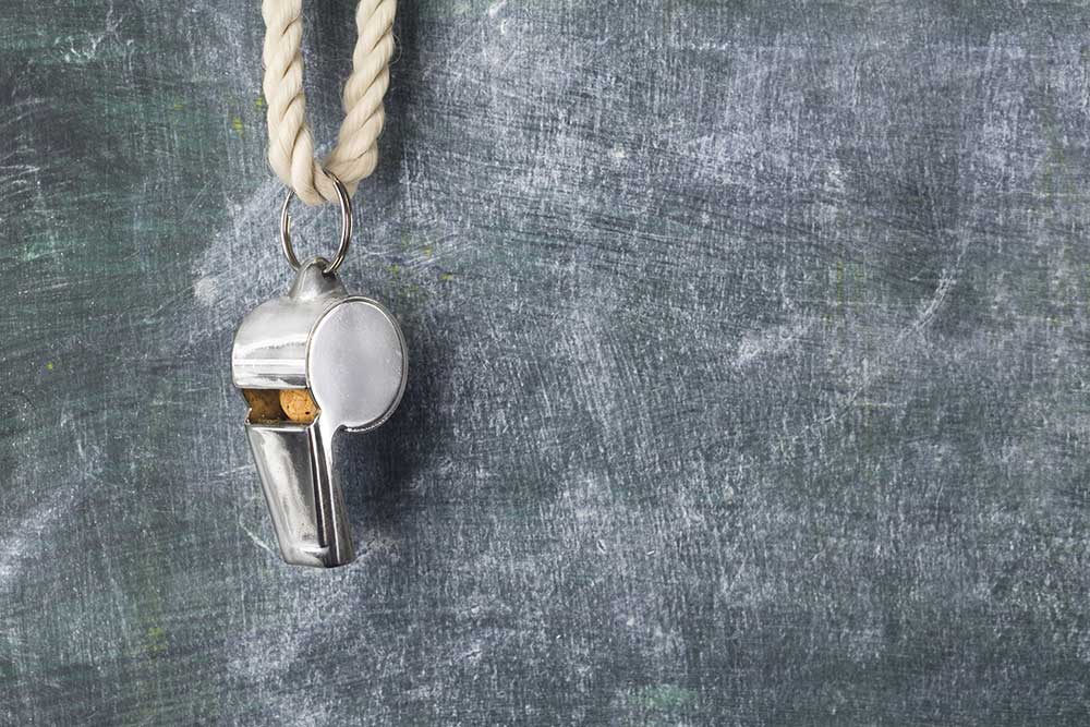 whistle Whistleblowers Can Receive Compensation for Reporting Small Business Fraud